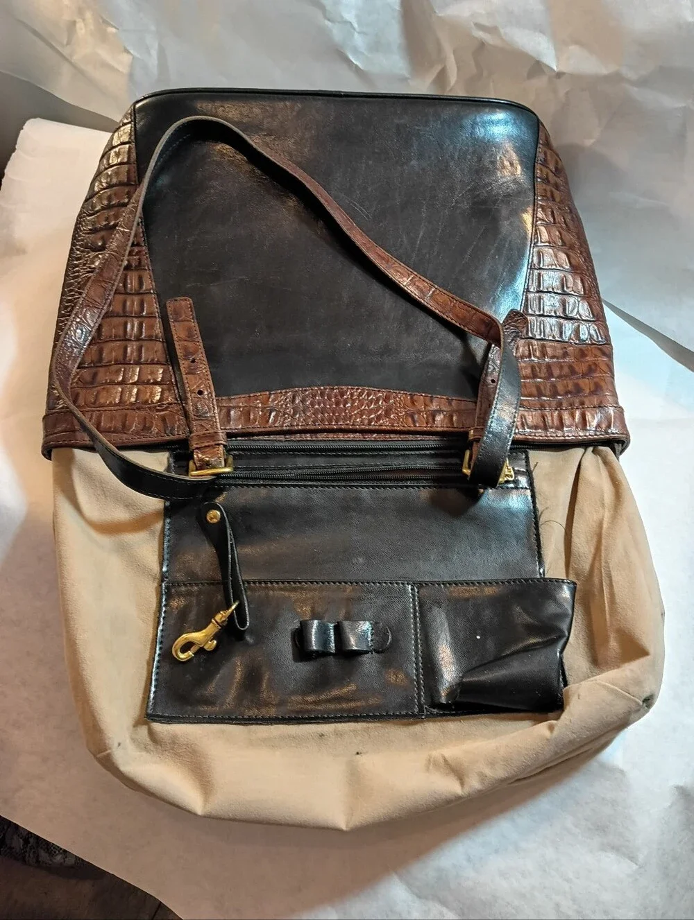 Brahmin tote Women's bag Vintage